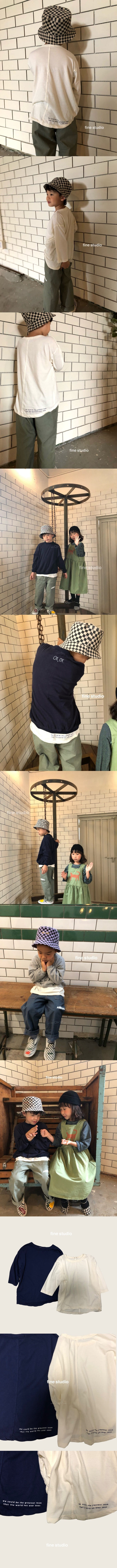 FINE STUDIO - Korean Children Fashion - #Kfashion4kids - Swing Layered Tee