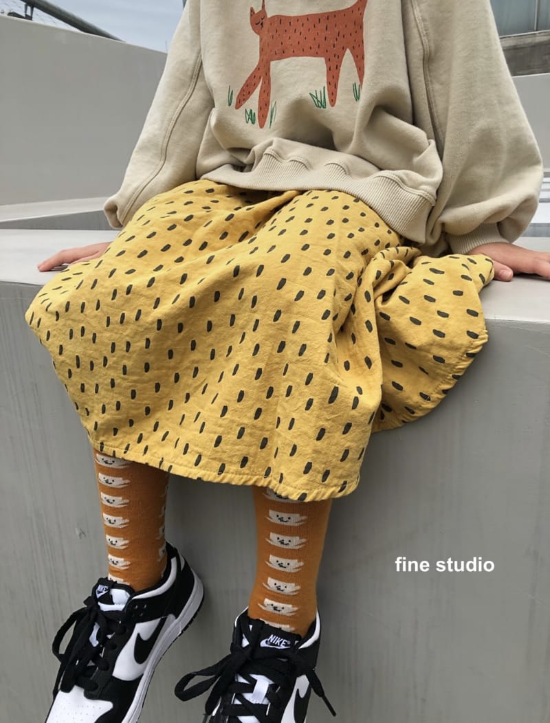 FINE STUDIO - Korean Children Fashion - #Kfashion4kids - Cheetah Skirt - 10