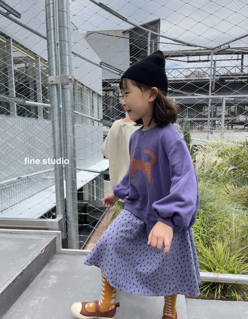 FINE STUDIO - Korean Children Fashion - #Kfashion4kids - Cheetah Skirt - 3
