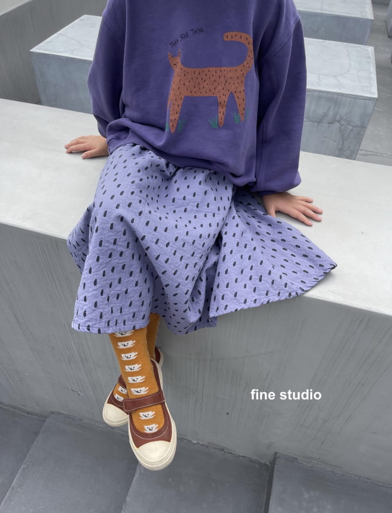 FINE STUDIO - Korean Children Fashion - #Kfashion4kids - Cheetah Skirt - 4