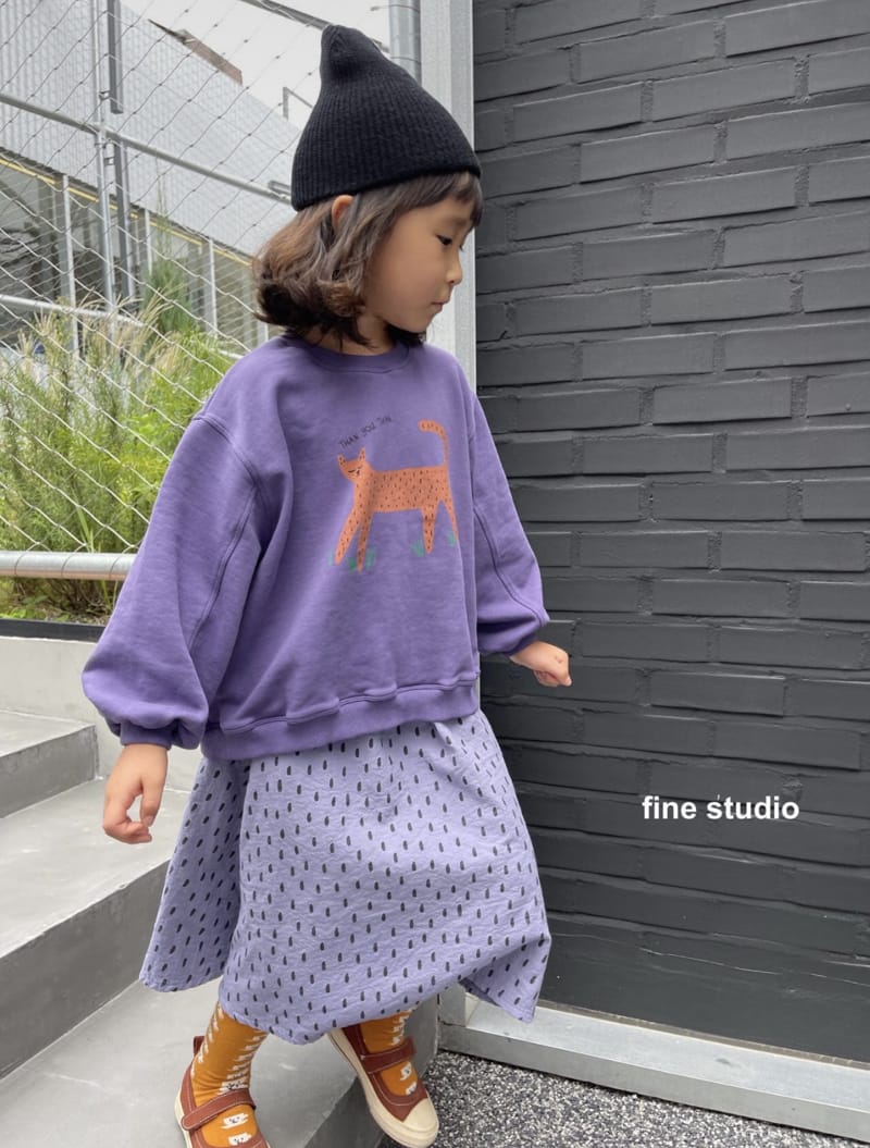 FINE STUDIO - Korean Children Fashion - #Kfashion4kids - Cheetah Skirt - 5