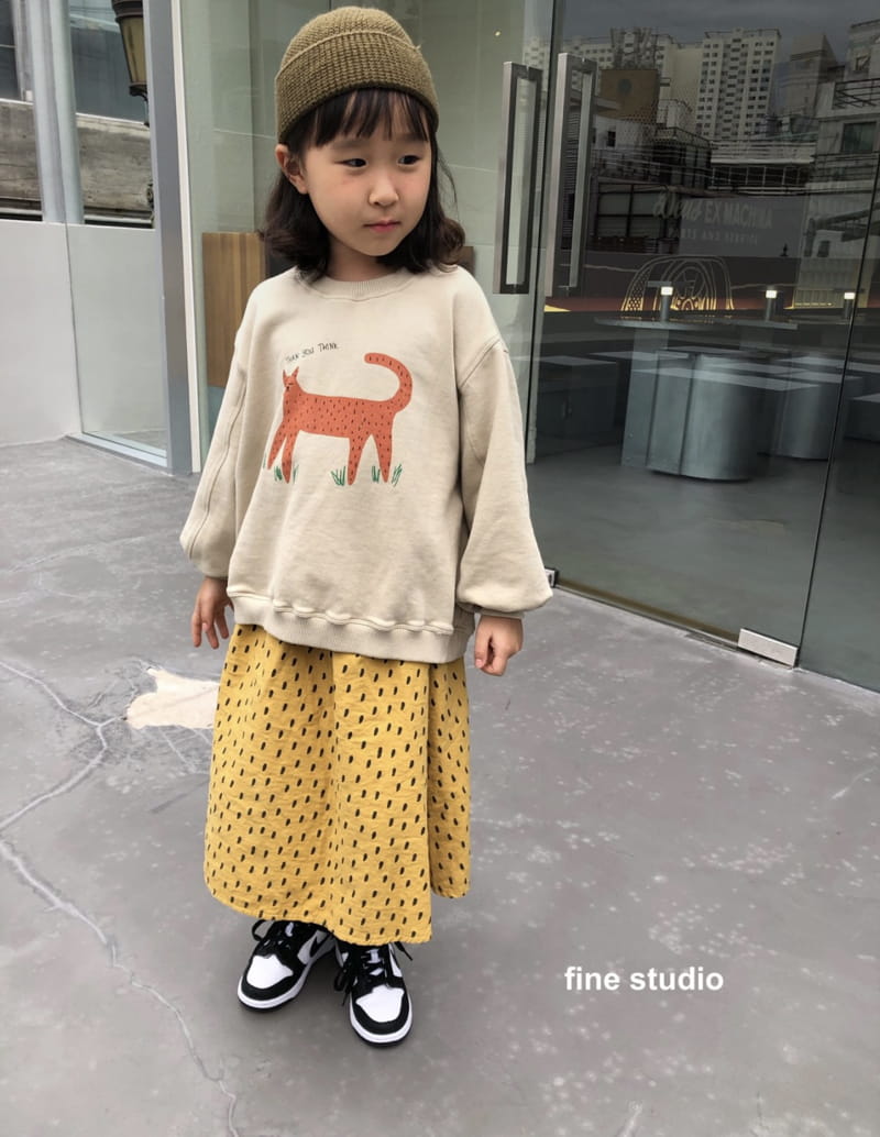 FINE STUDIO - Korean Children Fashion - #Kfashion4kids - Cheetah Skirt - 9