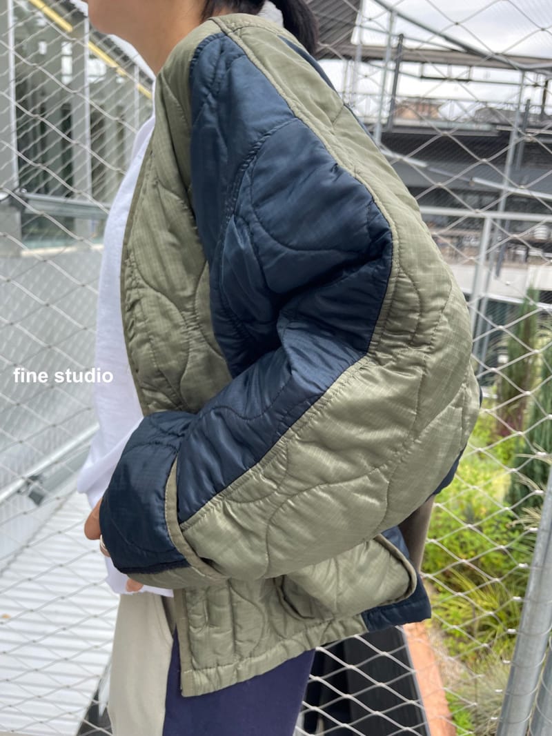 FINE STUDIO - Korean Children Fashion - #Kfashion4kids - Balance Quilting Jacket with Mom - 10
