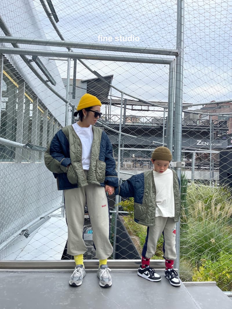 FINE STUDIO - Korean Children Fashion - #Kfashion4kids - Balance Quilting Jacket with Mom - 5