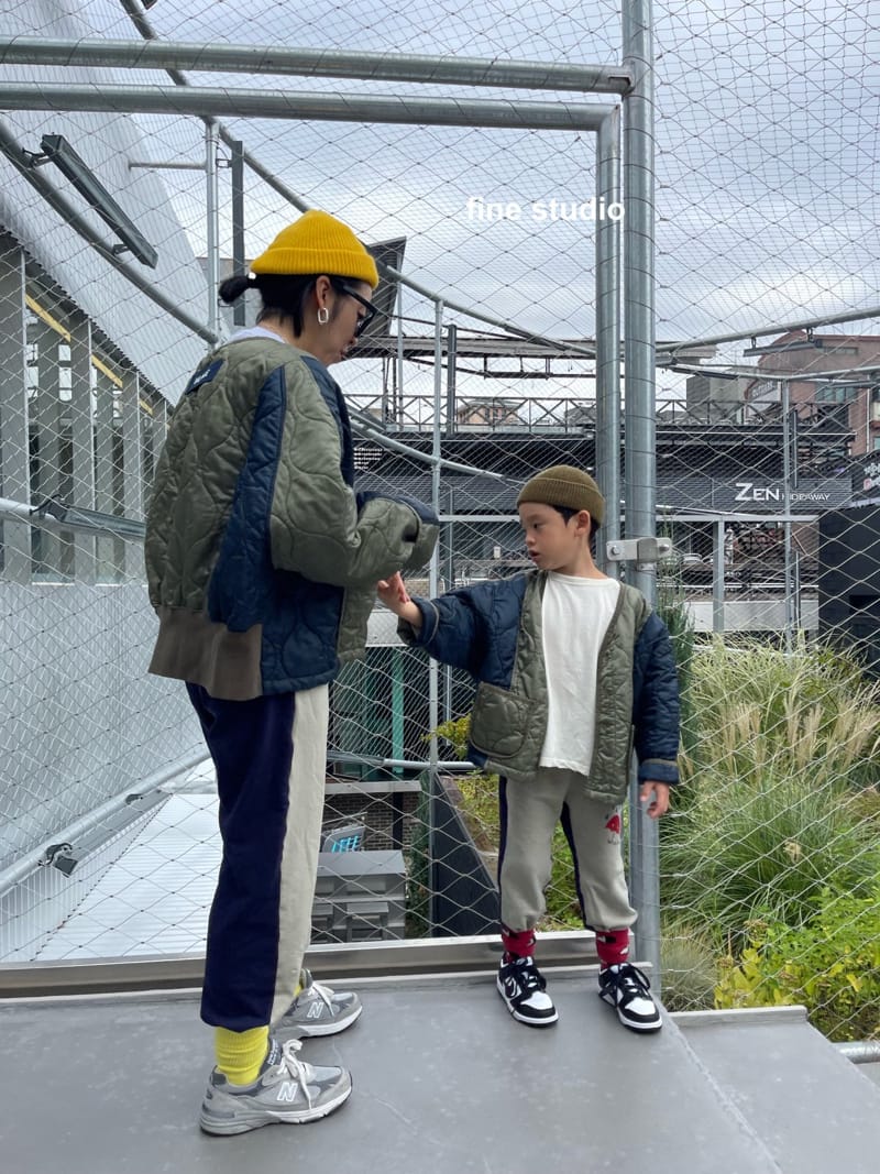 FINE STUDIO - Korean Children Fashion - #Kfashion4kids - Balance Quilting Jacket with Mom - 6