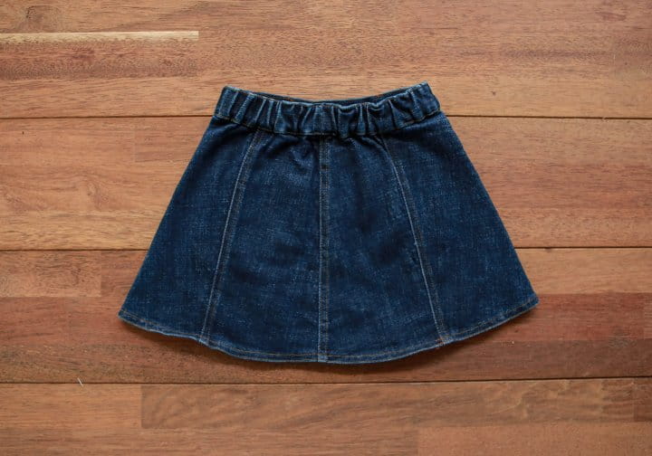 FLO - Korean Children Fashion - #Kfashion4kids - Sunny Denim Skirt - 2