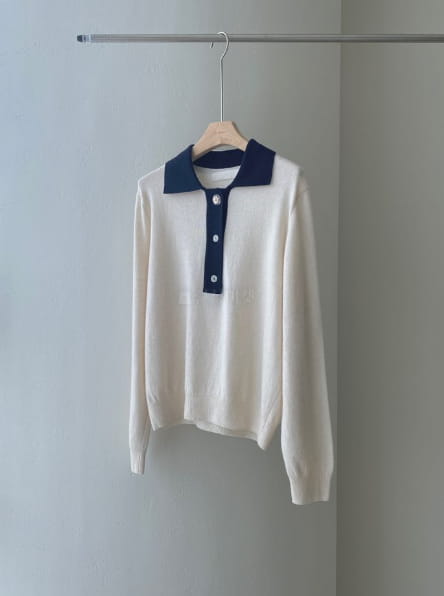 FLOATY - Korean Children Fashion - #Kfashion4kids - Color Rion Collar Knit  - 10