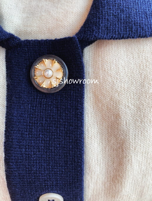FLOATY - Korean Children Fashion - #Kfashion4kids - Color Rion Collar Knit  - 9