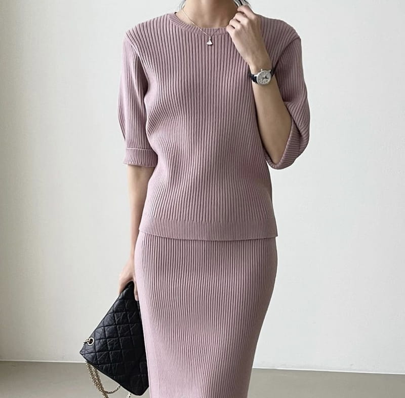 FLOATY - Korean Children Fashion - #Kfashion4kids - Pomi Rib Round Knit - 4