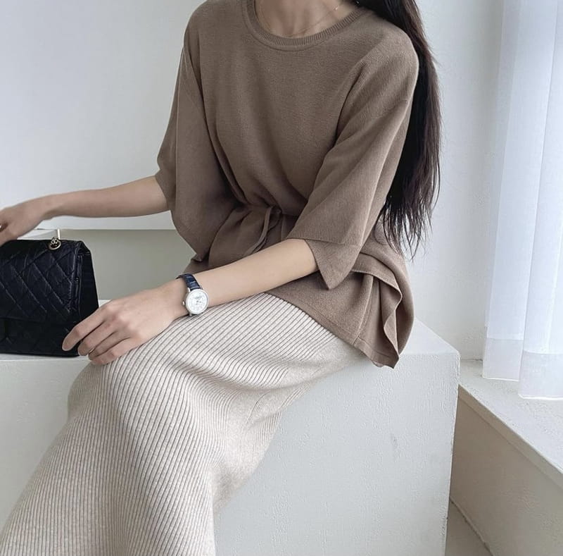 FLOATY - Korean Children Fashion - #Kfashion4kids - Pomi Rib Round Knit - 9