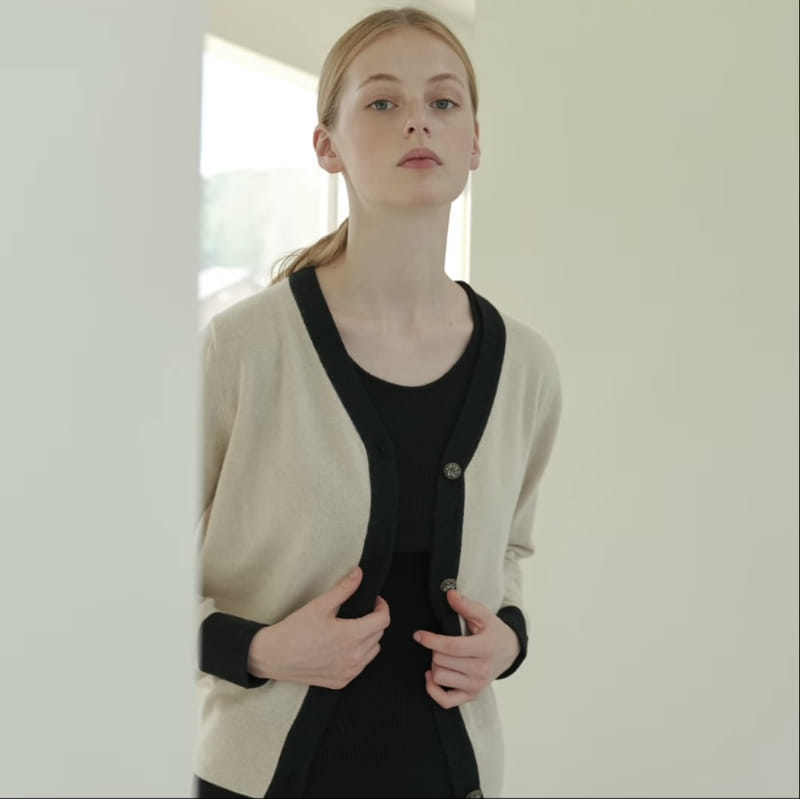 FLOATY - Korean Children Fashion - #Kfashion4kids - Color Draw Cardigan