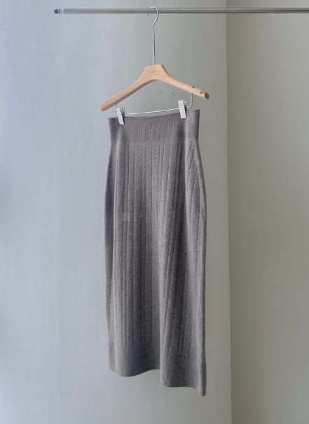 FLOATY - Korean Children Fashion - #Kfashion4kids - Holgament Ember Round Knit Skirt - 9