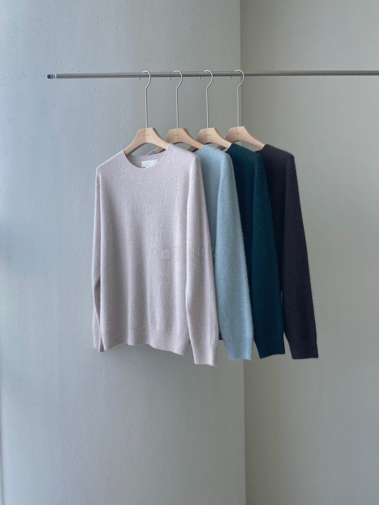 FLOATY - Korean Children Fashion - #Kfashion4kids - Holgament Core Round Knit - 9