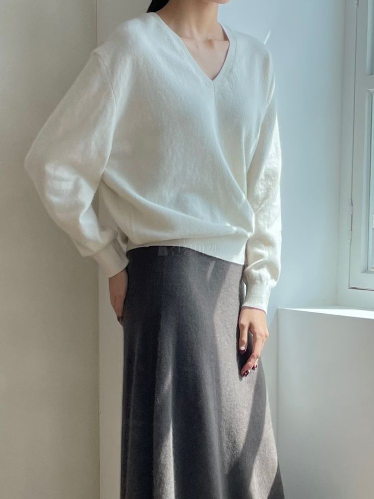 FLOATY - Korean Children Fashion - #Kfashion4kids - Harmony V Neck Knit