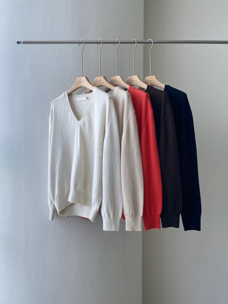 FLOATY - Korean Children Fashion - #Kfashion4kids - Harmony V Neck Knit - 12