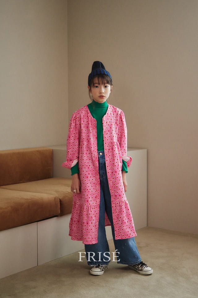 FRISE - Korean Children Fashion - #Kfashion4kids - Heart One-piece with Mom - 10