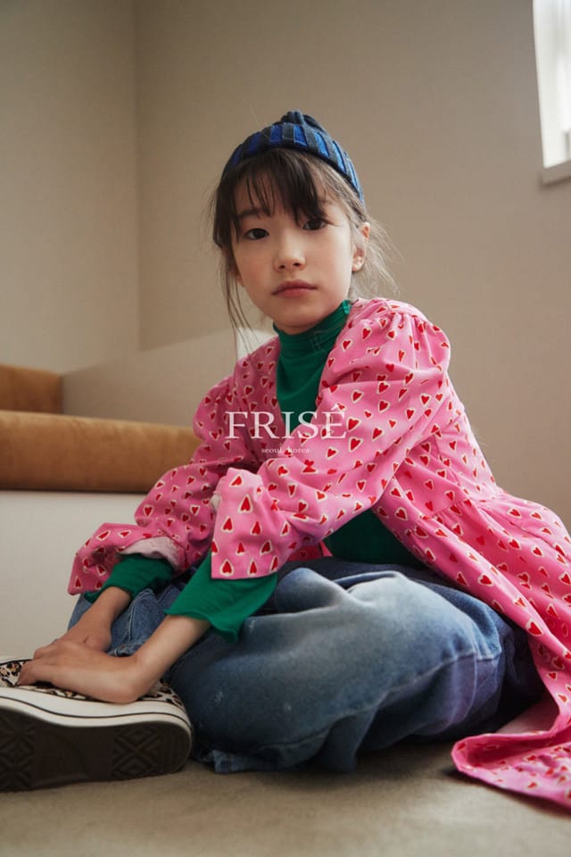 FRISE - Korean Children Fashion - #Kfashion4kids - Heart One-piece with Mom - 12