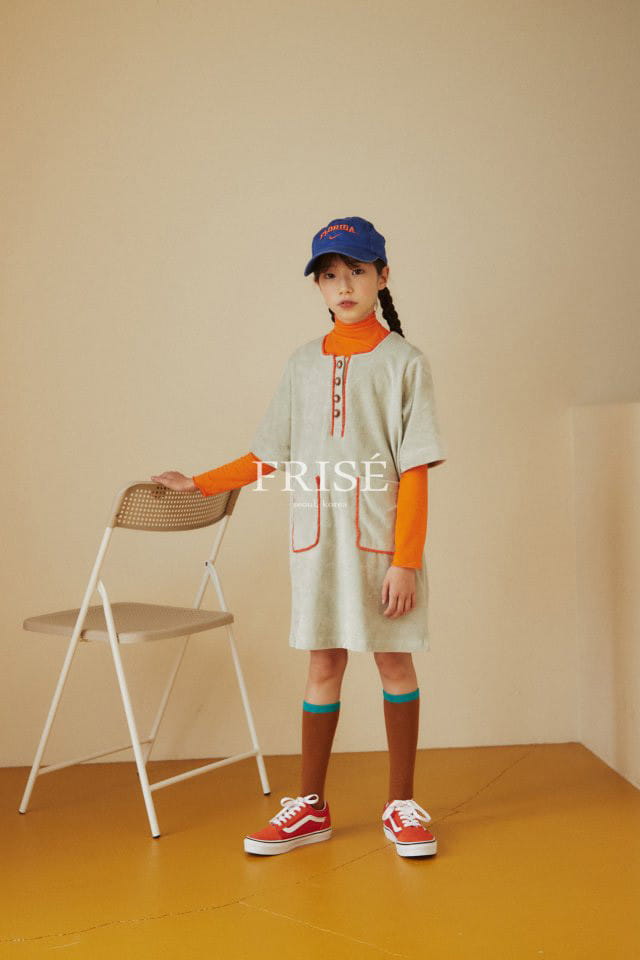 FRISE - Korean Children Fashion - #Kfashion4kids - Pocket One-piece with Mom - 2