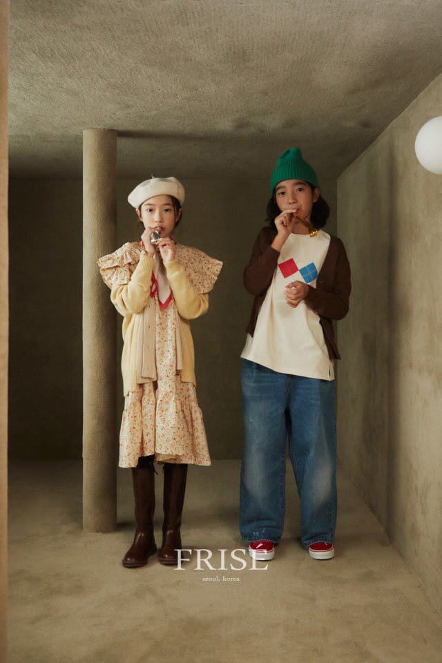 FRISE - Korean Children Fashion - #Kfashion4kids - Collar One-piece with Mom - 4