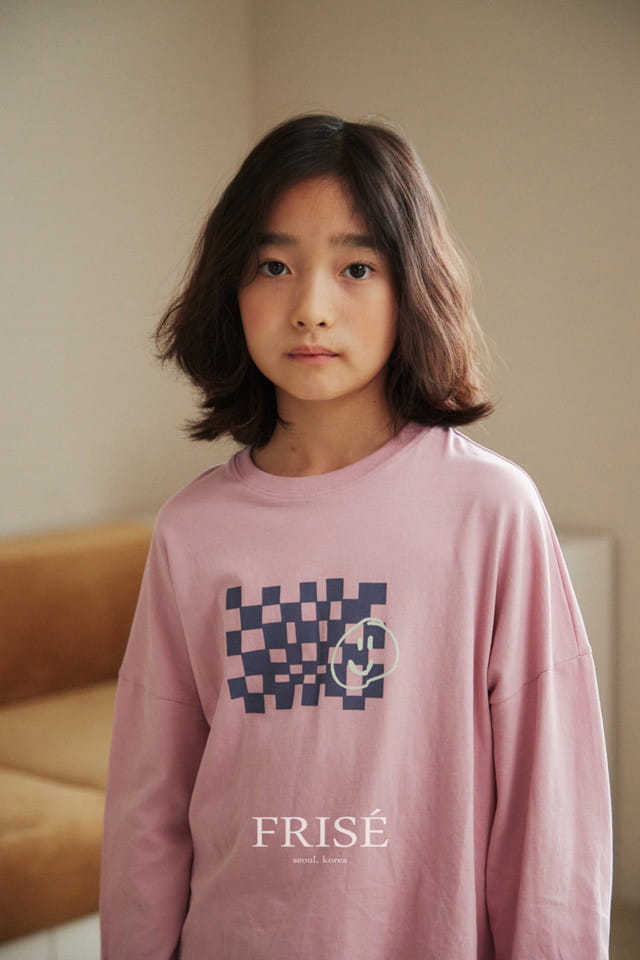 FRISE - Korean Children Fashion - #Kfashion4kids - Checkers Long Sleeves with Mom