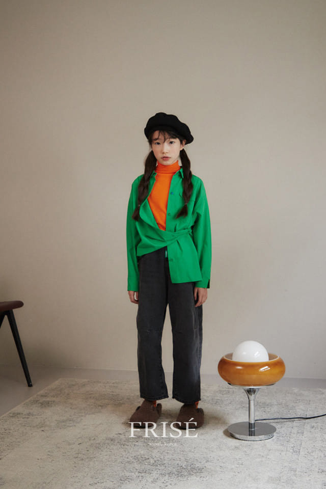FRISE - Korean Children Fashion - #Kfashion4kids - Wool Turtleneck Tee with Mom - 11