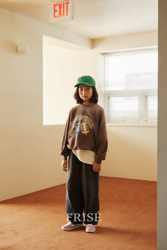 FRISE - Korean Children Fashion - #Kfashion4kids - Oil Sweatshirt with Mom - 8