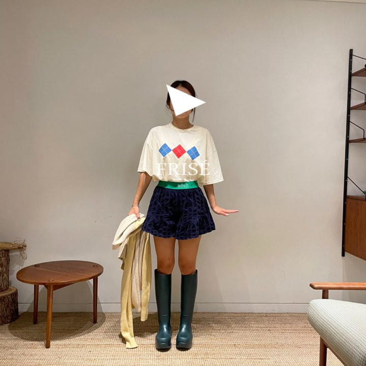 FRISE - Korean Children Fashion - #Kfashion4kids - Argyle Short Sleeves with Mom - 11