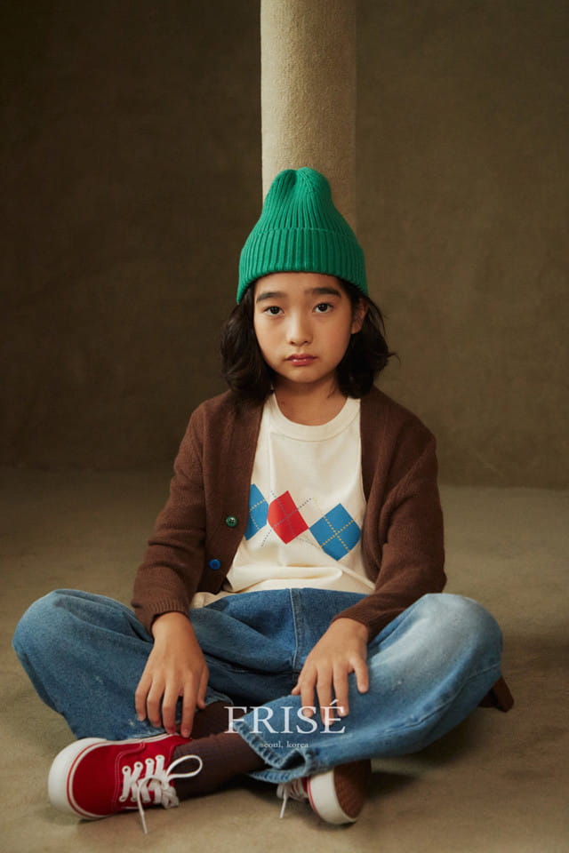 FRISE - Korean Children Fashion - #Kfashion4kids - Argyle Short Sleeves with Mom - 9