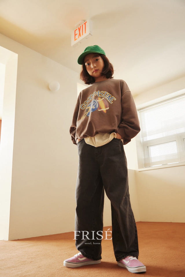 FRISE - Korean Children Fashion - #Kfashion4kids - Black Baggy Pants with Mom