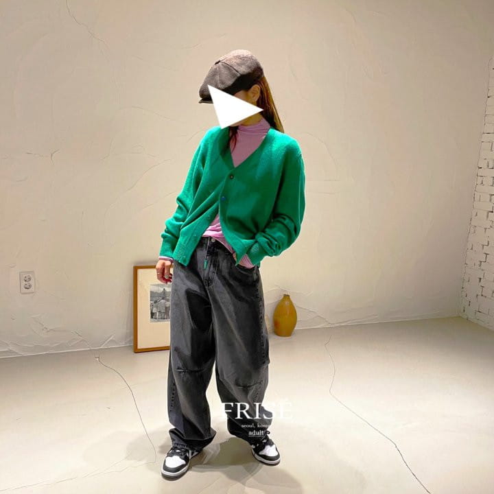 FRISE - Korean Children Fashion - #Kfashion4kids - Black Baggy Pants with Mom - 6