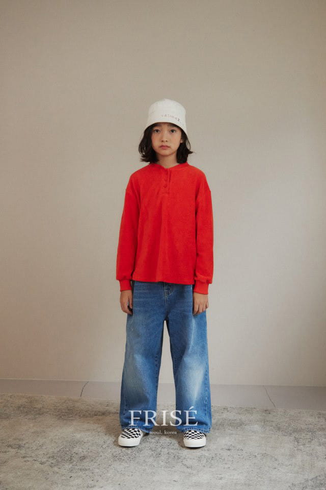 FRISE - Korean Children Fashion - #Kfashion4kids - Button Tee with Mom