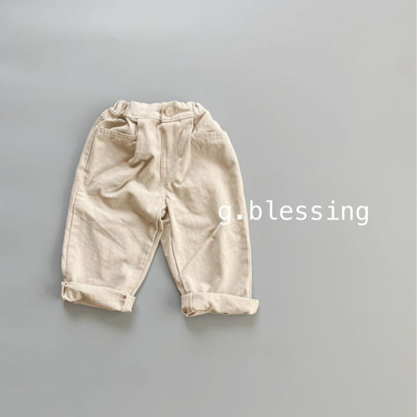 G BLESSING - Korean Children Fashion - #Kfashion4kids - Real Cotton Pants