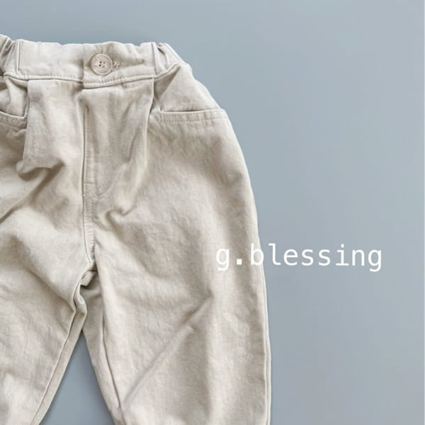 G BLESSING - Korean Children Fashion - #Kfashion4kids - Real Cotton Pants - 2
