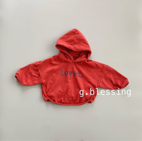 G BLESSING - Korean Children Fashion - #Kfashion4kids - Loved Hoody