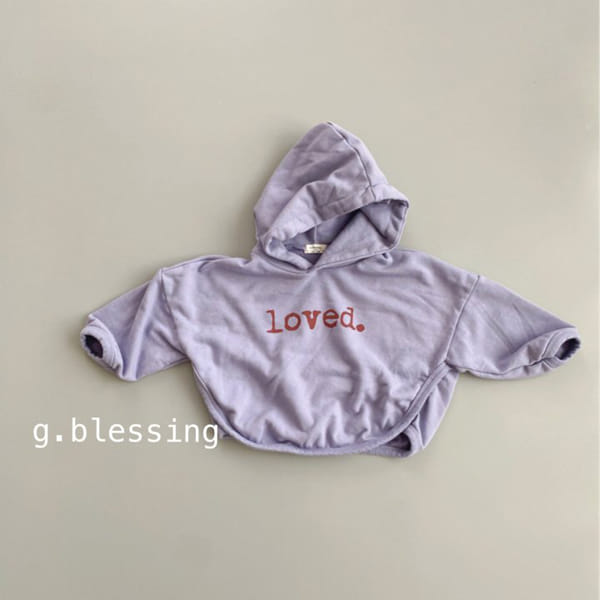 G BLESSING - Korean Children Fashion - #Kfashion4kids - Loved Hoody - 3