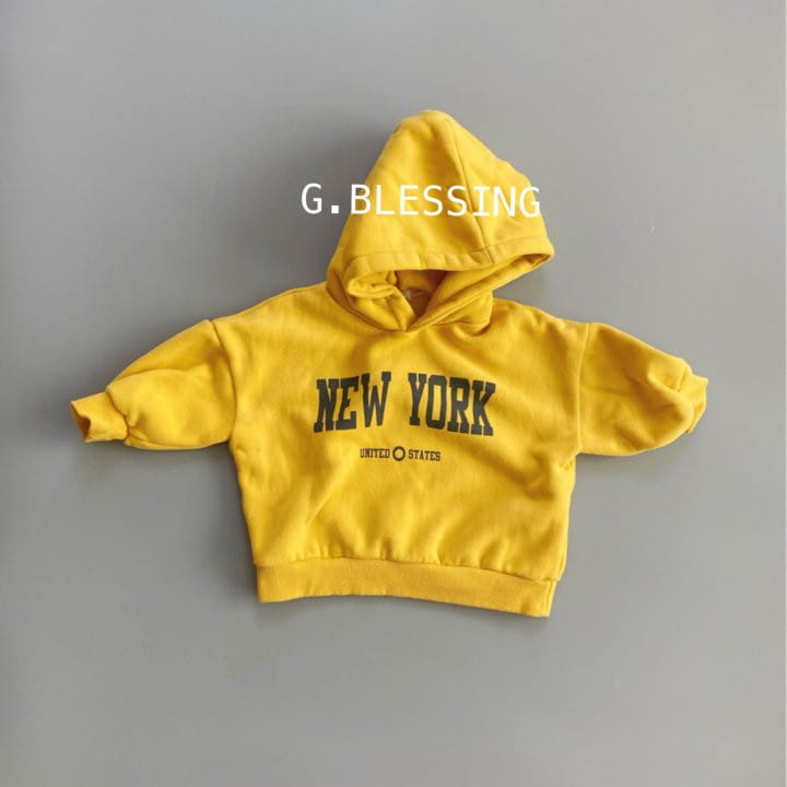 G BLESSING - Korean Children Fashion - #Kfashion4kids - New York Hoody