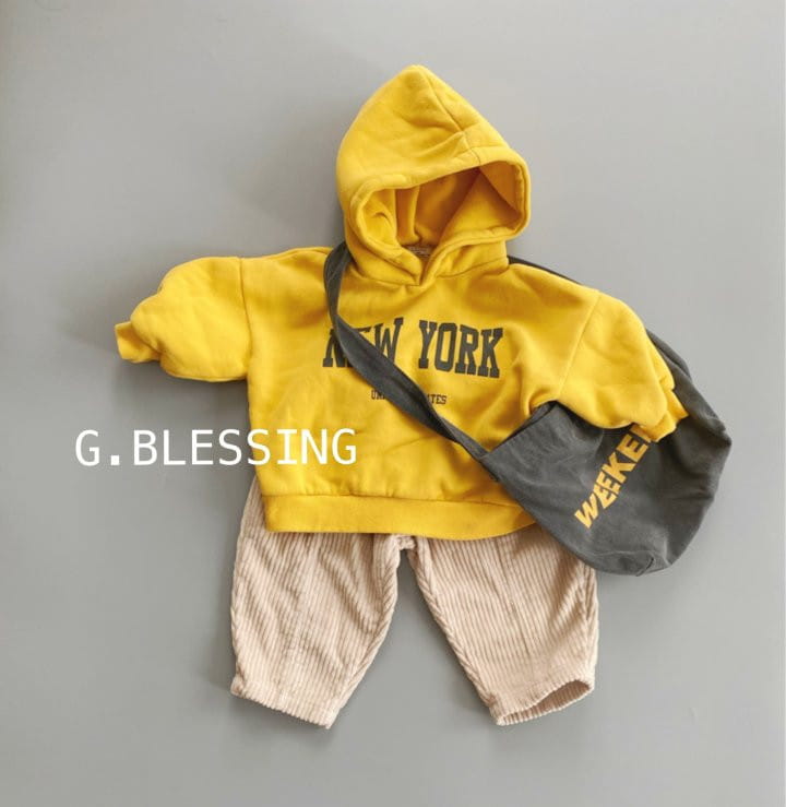 G BLESSING - Korean Children Fashion - #Kfashion4kids - New York Hoody - 6