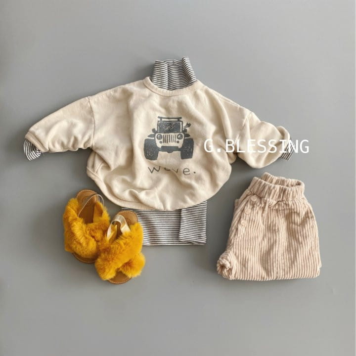 G BLESSING - Korean Children Fashion - #Kfashion4kids - Wave Tee - 4