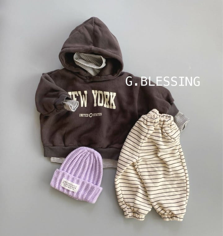G BLESSING - Korean Children Fashion - #Kfashion4kids - Roro Stripes Turtleneck Tee - 6