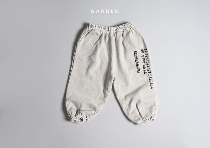 GARDEN - Korean Children Fashion - #Kfashion4kids - Initial Jogger Pants - 9