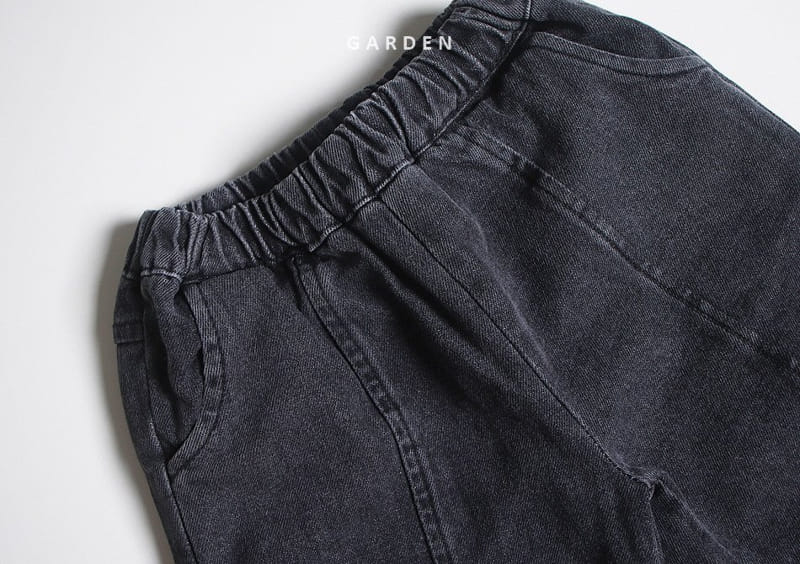 GARDEN - Korean Children Fashion - #Kfashion4kids - Stitch Denim Pants - 10