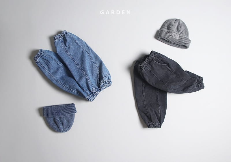 GARDEN - Korean Children Fashion - #Kfashion4kids - Stitch Denim Pants - 3