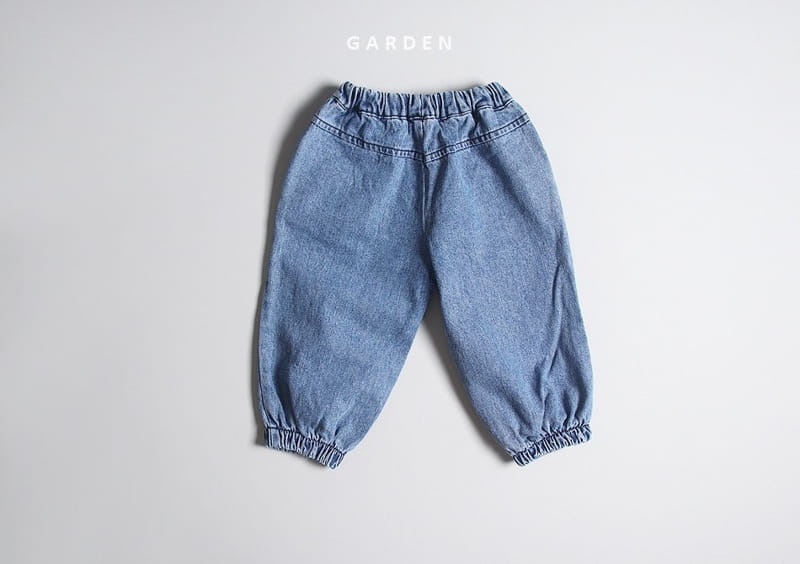 GARDEN - Korean Children Fashion - #Kfashion4kids - Stitch Denim Pants - 5