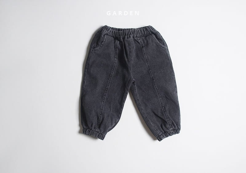 GARDEN - Korean Children Fashion - #Kfashion4kids - Stitch Denim Pants - 9