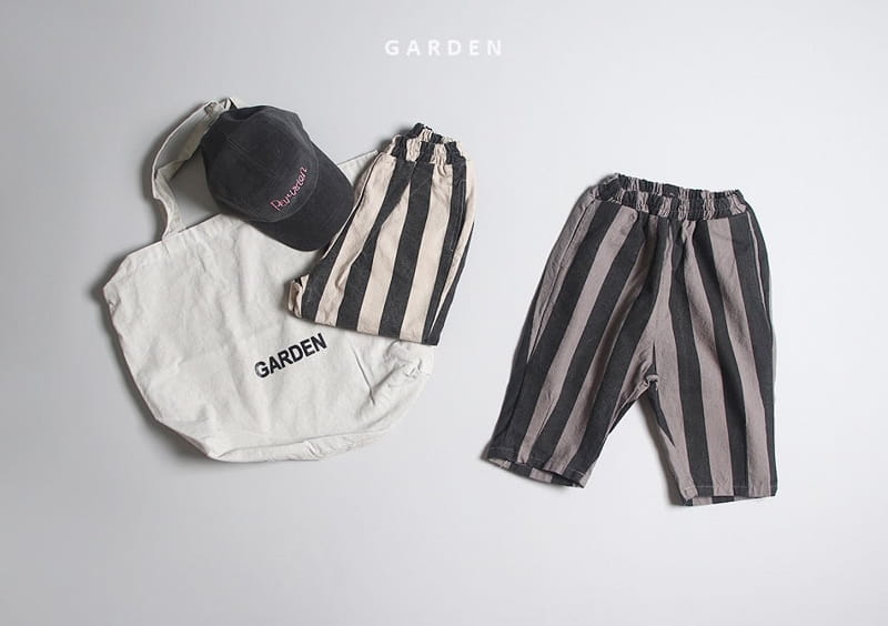 GARDEN - Korean Children Fashion - #Kfashion4kids - Stripe Pants