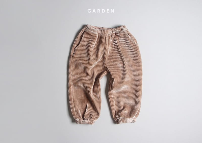 GARDEN - Korean Children Fashion - #Kfashion4kids - Velvet Jogger Pants - 11