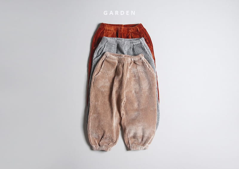 GARDEN - Korean Children Fashion - #Kfashion4kids - Velvet Jogger Pants - 2
