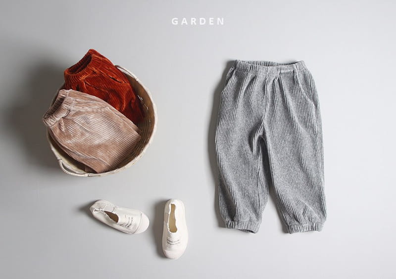 GARDEN - Korean Children Fashion - #Kfashion4kids - Velvet Jogger Pants - 4