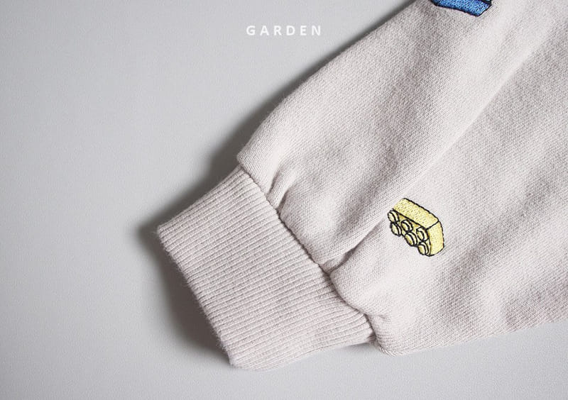 GARDEN - Korean Children Fashion - #Kfashion4kids - Lego Embroidery Sweatshirt - 11