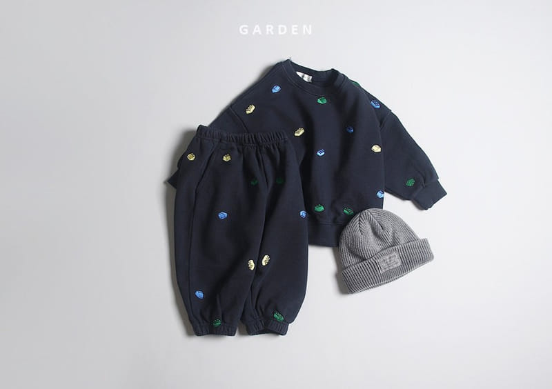 GARDEN - Korean Children Fashion - #Kfashion4kids - Lego Embroidery Sweatshirt - 3